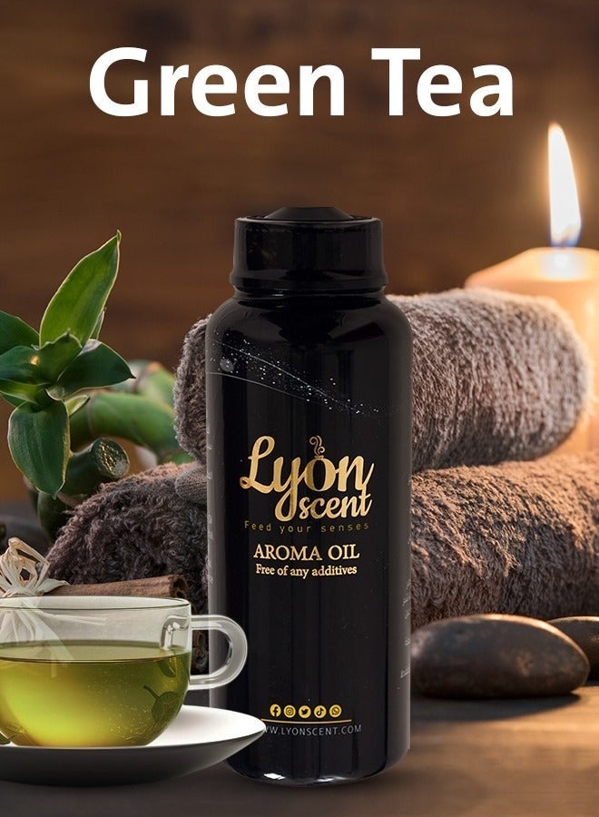 Lyon Scent Aroma Oil, 100% Pure Oil, Perfume for Air Freshener, Diffuser Aroma, Fragrance Oil, Air Freshener Oil refill, Essential Scented Oil, Luxurious Scent (GREEN TEA) - Image 3